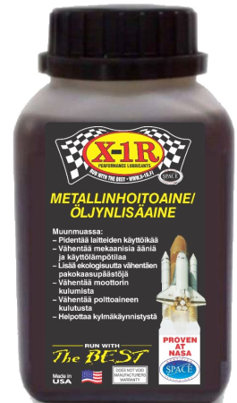 X1R METALLINHOITOAINE 250ML X1-100