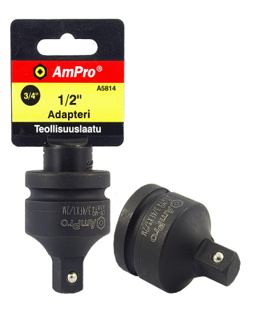 AMPRO VOIMAHYLSYN ADAPTERI 3/4&quot;- 1/2&quot; A5814