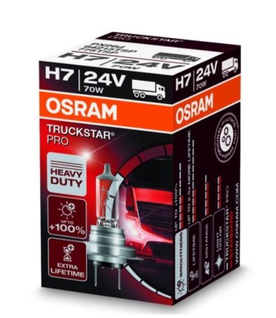 OSRAM TRUCKSTAR PRO POLTTIMO 24V H7 70W OS-64215TSP