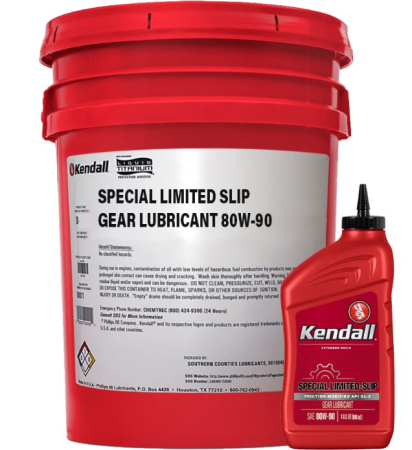KENDALL SPECIAL LIMITED SLIP 80W-90 20 LTR 1043997-608
