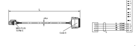 KB MODULAATTORIN KYTKENTÄJOHTO 7,0M TEBS G2 K058333N00