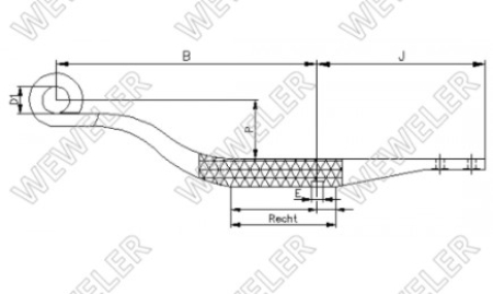 WEWELER TUKIJOUSI BPW AL-II 1X62/70, L1500/380 BPJ01P4900