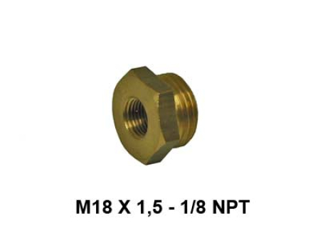 ADAPTERI M18 X 1,5 - 1/8 NPT URO 1704-1013