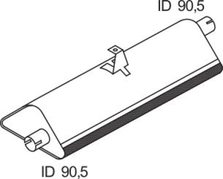 DINEX ÄÄNENVAIMENNIN SC 1-SRJ DI-68301